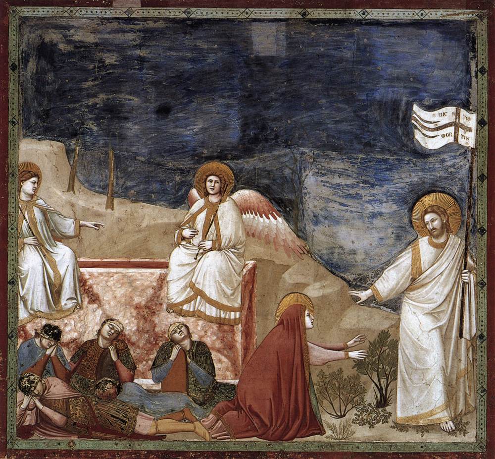 Noli me tangere by Giotto