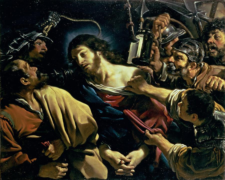 The Betrayal of Christ by Guercino